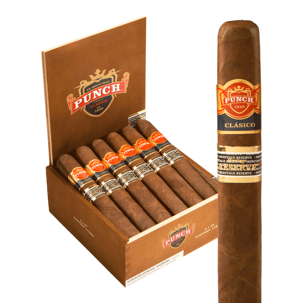 Punch Heritage Reserve Gigante Cigars | SantaClaraCigars